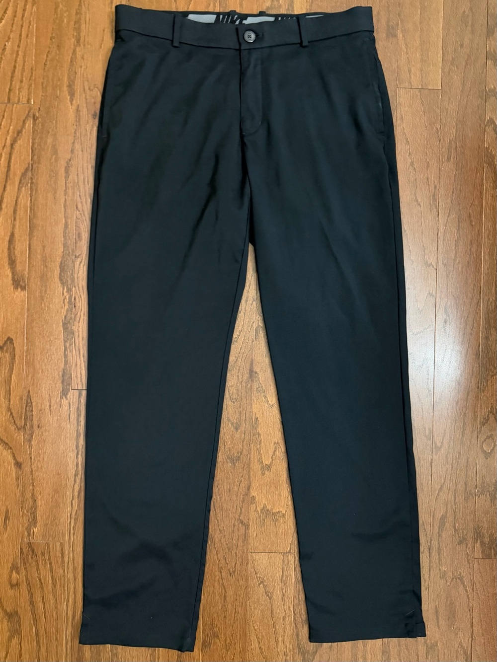 Nike Flex Dri-fit Black Men's Golf Pants Chinos Standard Straight Fit size 34x32